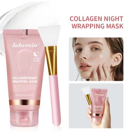 Wake Up Radiant with Collagen Wrapping Mask