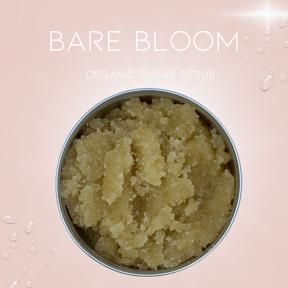 Organic refreshing body sugar scrub